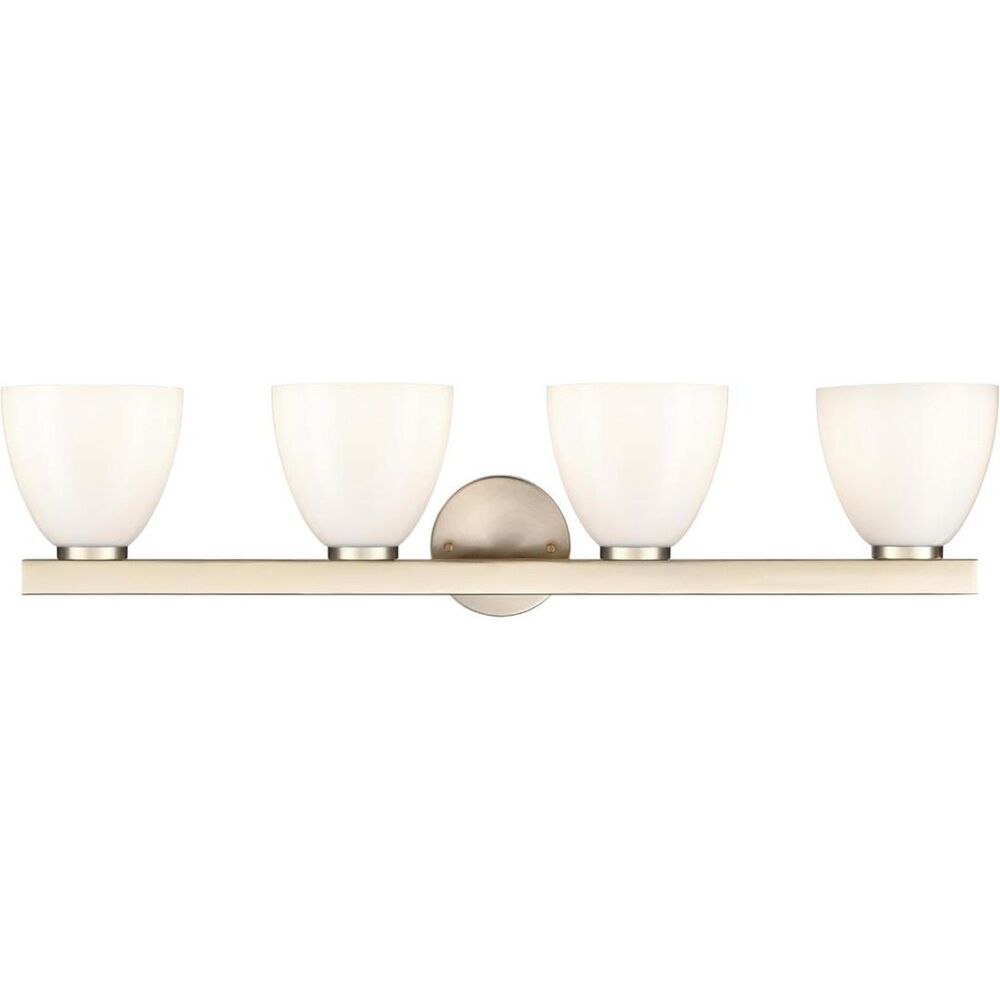 Brand New Millennium Lighting Apria 33″ 4-Light Vanity – Modern Gold